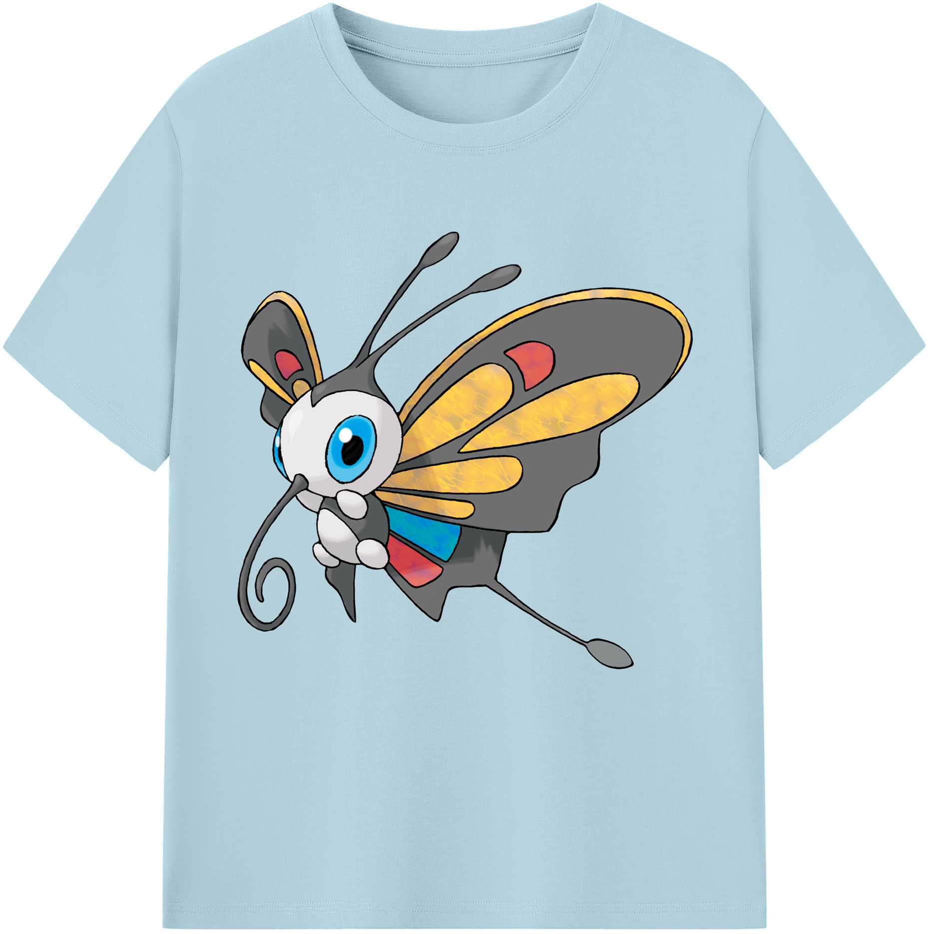 （画像用） ポケットモンスター Pokémon 綿100％半袖Tシャツ（フロントプリント）